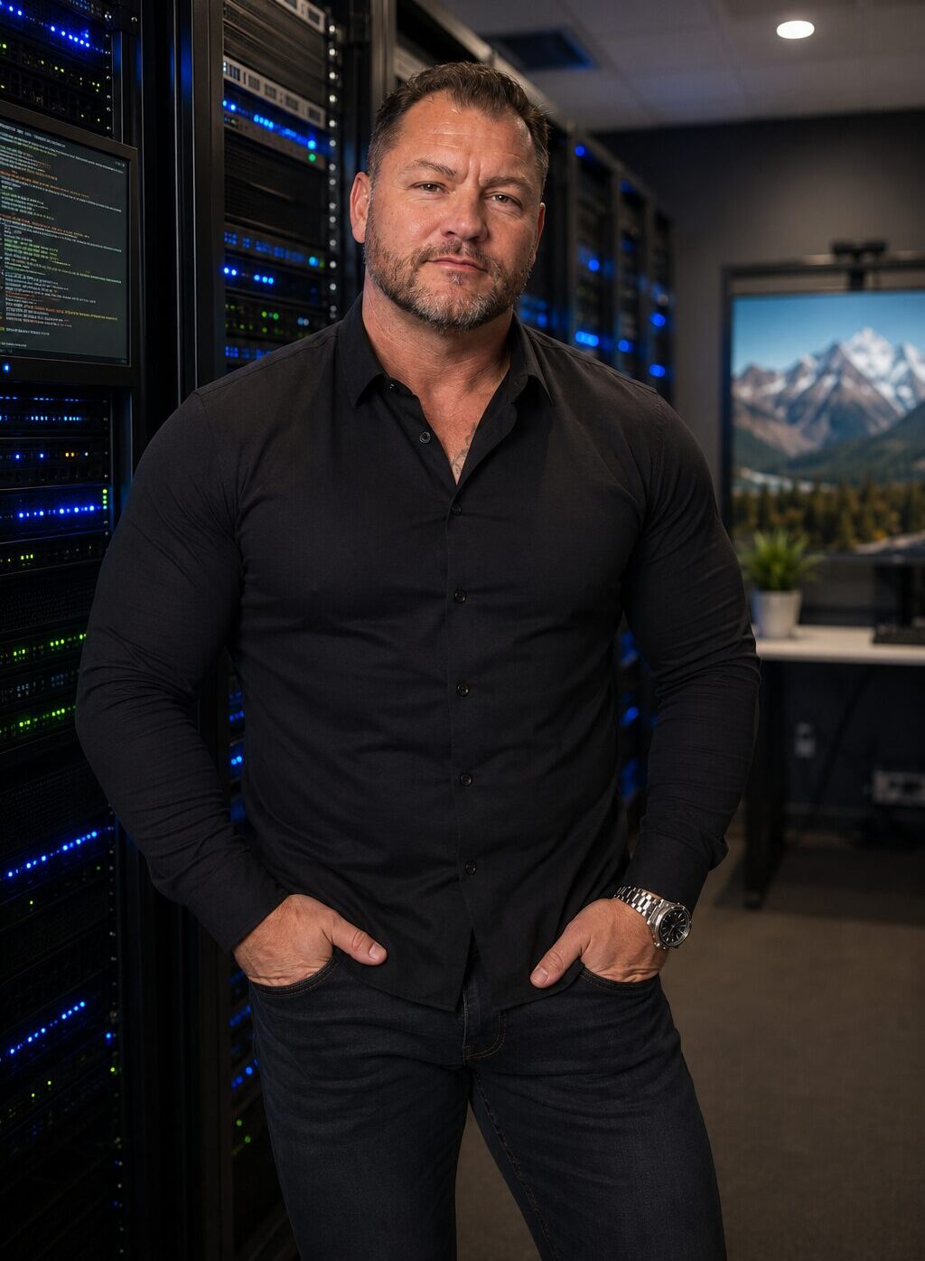 M. Curtis McCoy hands-on server room & digital infrastructure operator
